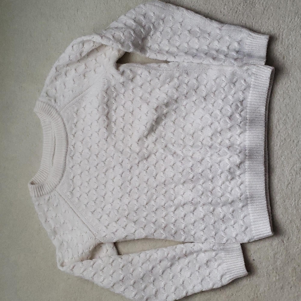 Old navy white sweater